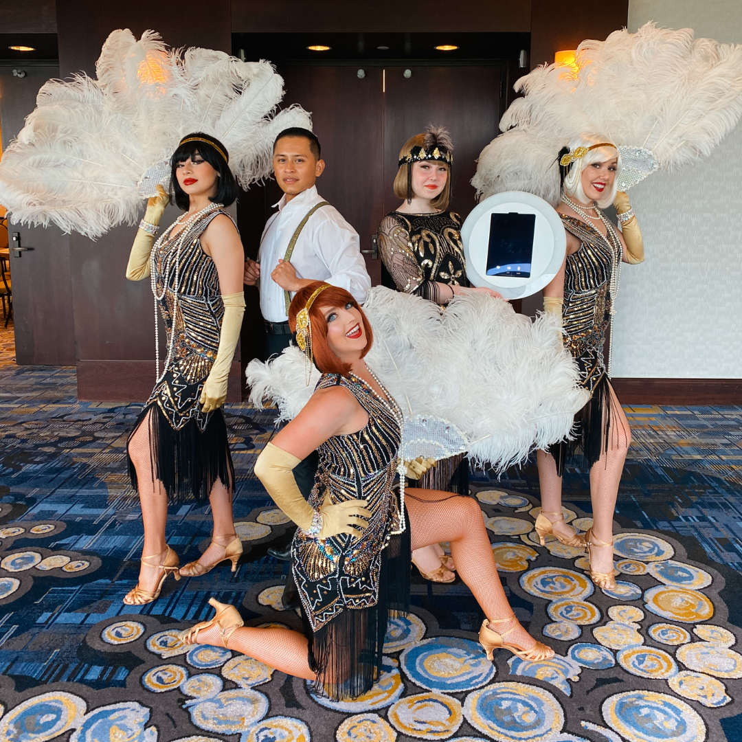 themed roaming photo booth