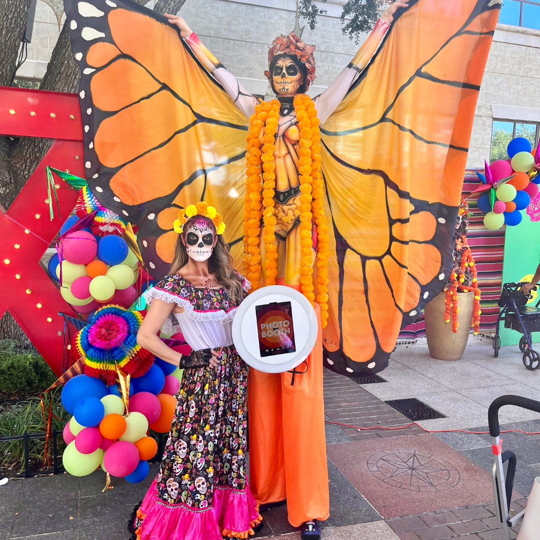 themed roaming photo booth